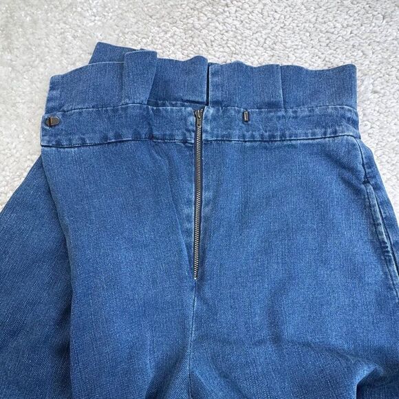 Mara Hoffman Nikko Wrap Wide Leg Crop Jean - Picture 8 of 12
